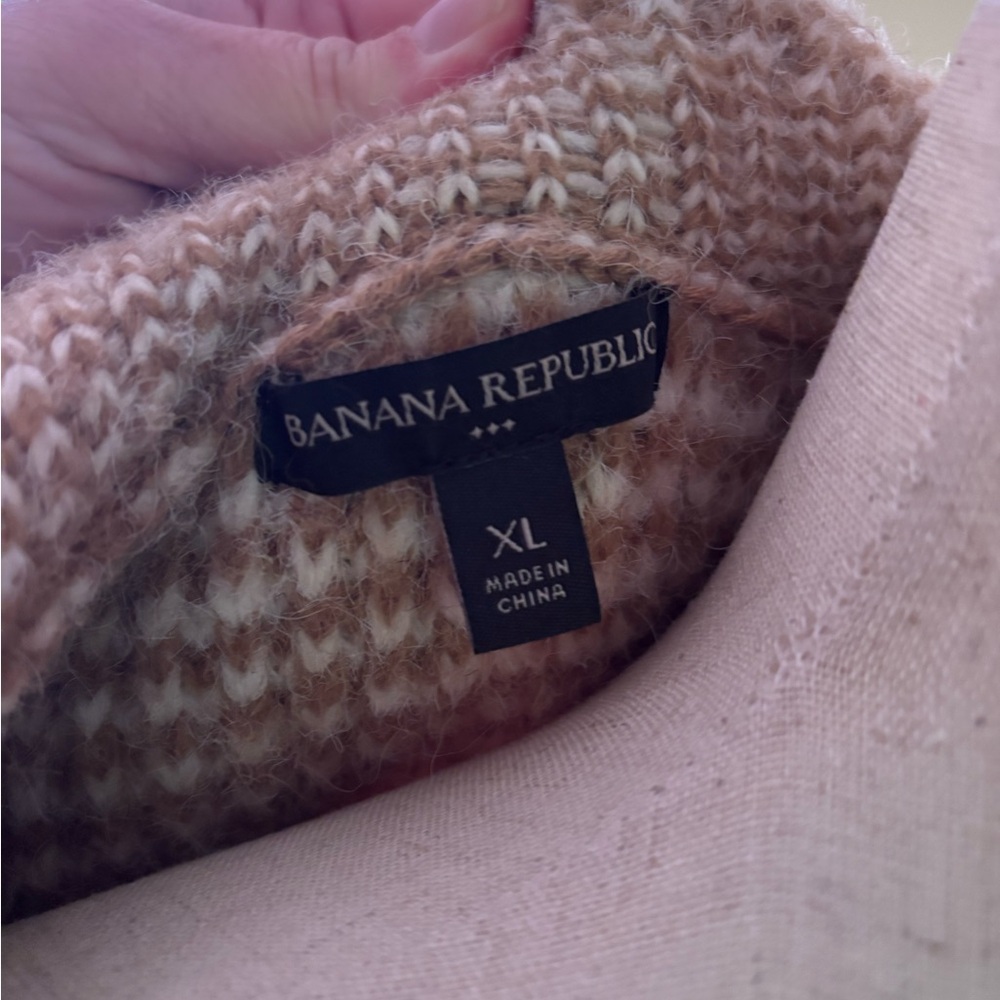 Banana Republic Cozy Brown Knit Sweater - Picture 5 of 7